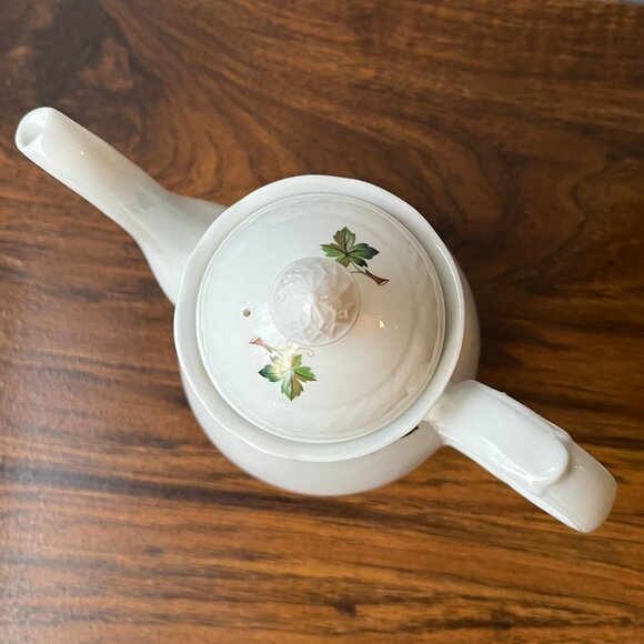 Marlborough Old English Ironstone Simpsons Potters Concord Coffee Pot England - Picture 13 of 16